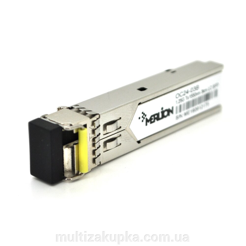 SFP модуль Merlion 1.25G 1550nm 3Km WDM LC від компанії Mультізакупка - фото 1