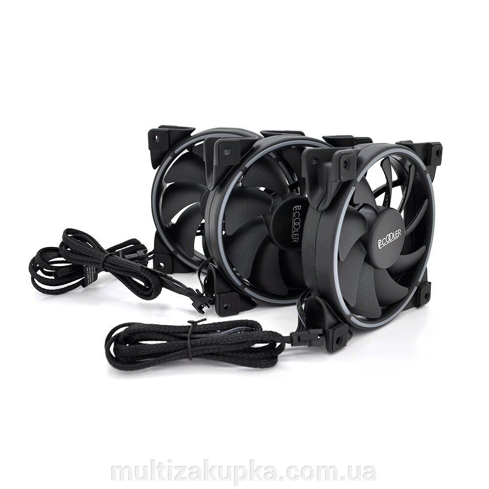 Система охолодження універсальна Pccooler FRGB CORONA, 3-pin, RPM 180010%, BOX від компанії Mультізакупка - фото 1