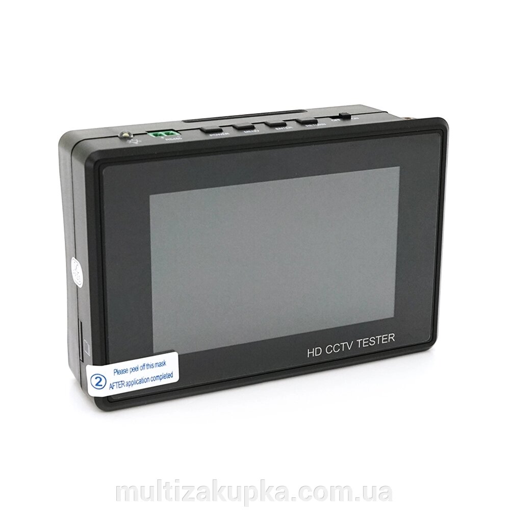 ССТV тестер IP/CVI/TVI/AHD 4K IPC-1800Plus 4дюйма сенсорний екран Wi-Fi/LAN/BNC 12V/POE від компанії Mультізакупка - фото 1