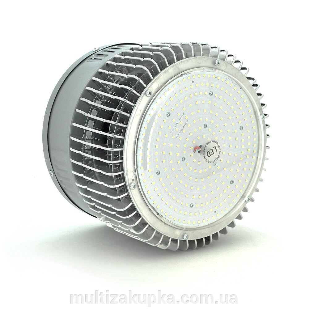 Стельовий промисловий світильник Ritar 300W, 6500K, 220V. IP65, 30000lm, RA >80, Φ362*35 мм, Black від компанії Mультізакупка - фото 1