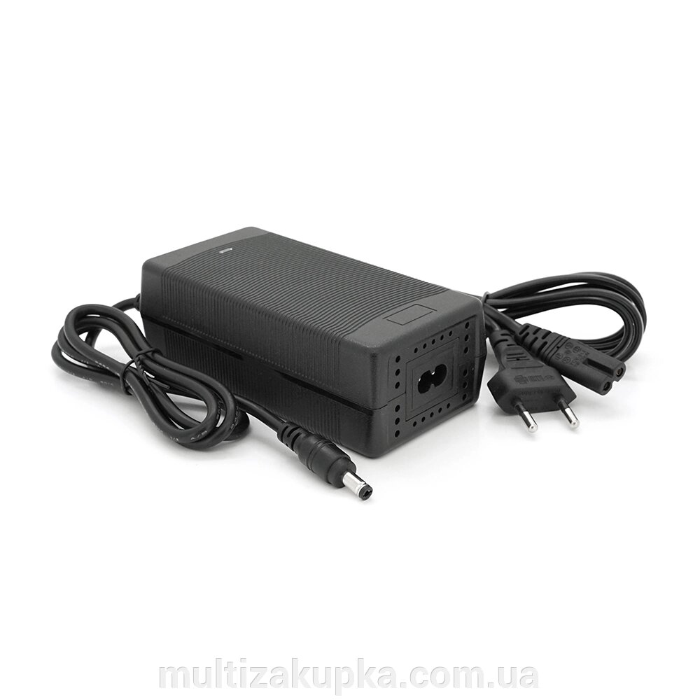 Зарядний пристрій акумуляторів LiFePO4 12V (14.6V), 4S,10A, штекер 5.5*2.5, з індикацією, 133х67х45mm, 0.3kg від компанії Mультізакупка - фото 1