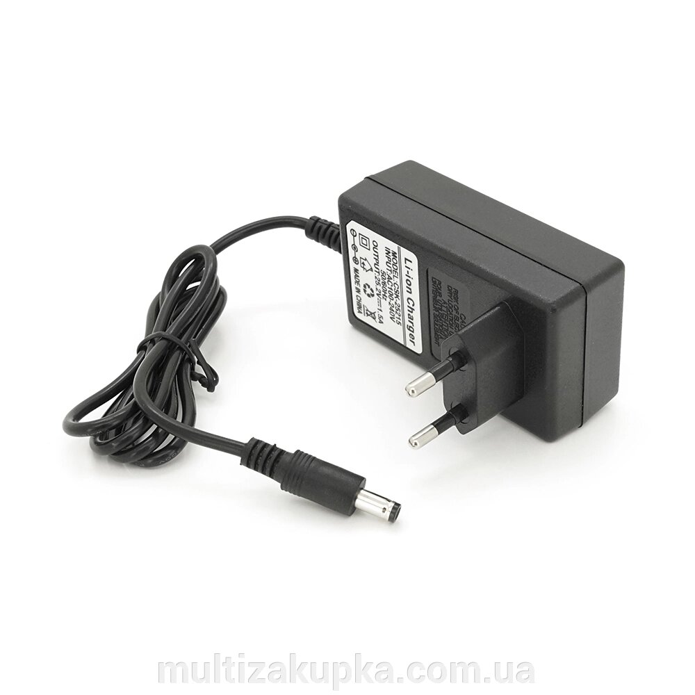 Зарядний пристрій для акумуляторів Li-ion 25,2V,6S,1,5A, штекер 5.5*2.5, індикація від компанії Mультізакупка - фото 1