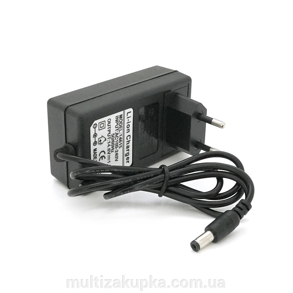 Зарядний пристрій для акумуляторів LiFePo4 12V (14,6V),4S,1.5A, штекер 5,5,з індикацією, BOX від компанії Mультізакупка - фото 1