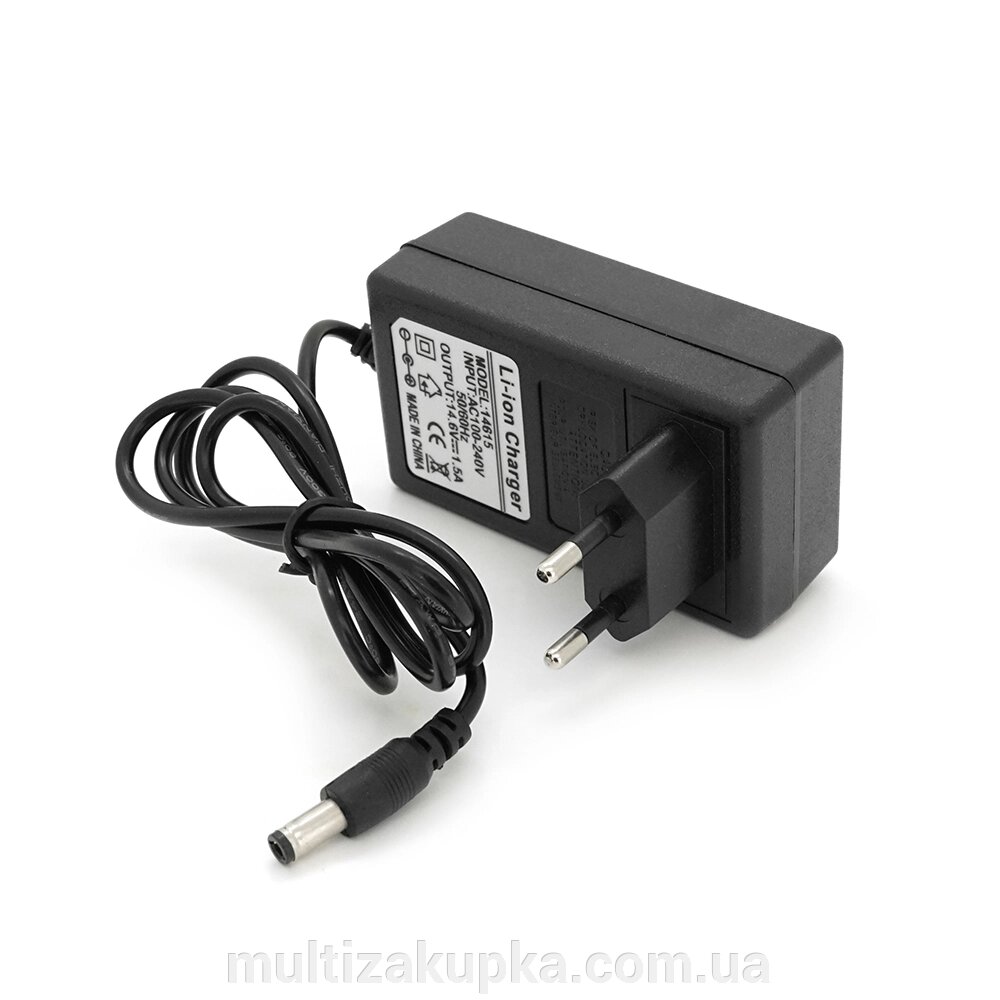 Зарядний пристрій для акумуляторів LiFePo4 12V (14,6V),4S,1.5A, штекер 5,5,з індикацією, BOX від компанії Mультізакупка - фото 1