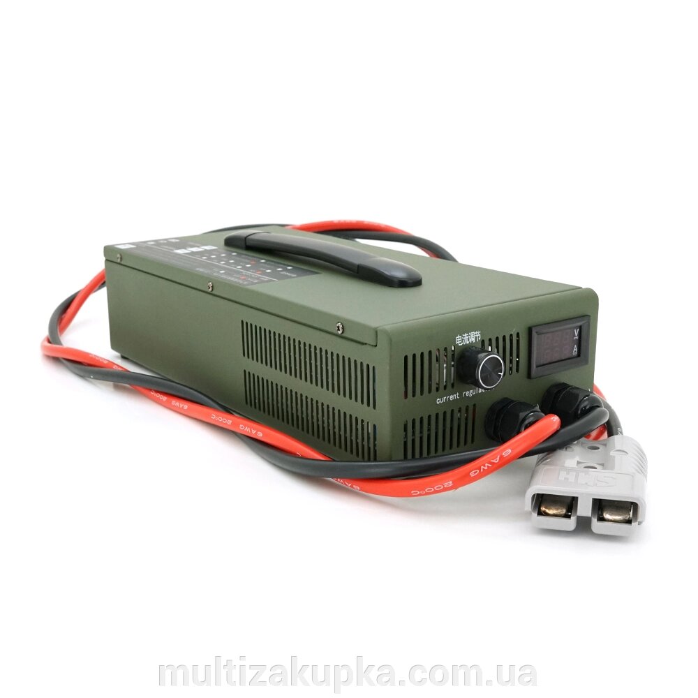 Зарядний пристрій для акумуляторів LiFePO4 12V (14,6V),4S,100A, роз'єм Anderson, 320x200x80mm від компанії Mультізакупка - фото 1