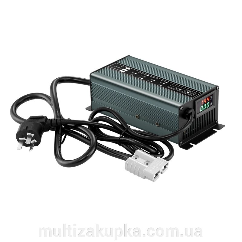 Зарядний пристрій для акумуляторів LiFePO4 12V (14,6V),4S,20A, роз'єм Anderson,173x90x60mm від компанії Mультізакупка - фото 1