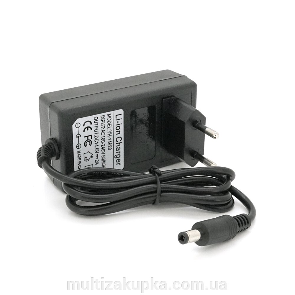 Зарядний пристрій для акумуляторів LiFePo4 12V (14,6V),4S,2A, штекер 5,5,з індикацією, BOX від компанії Mультізакупка - фото 1