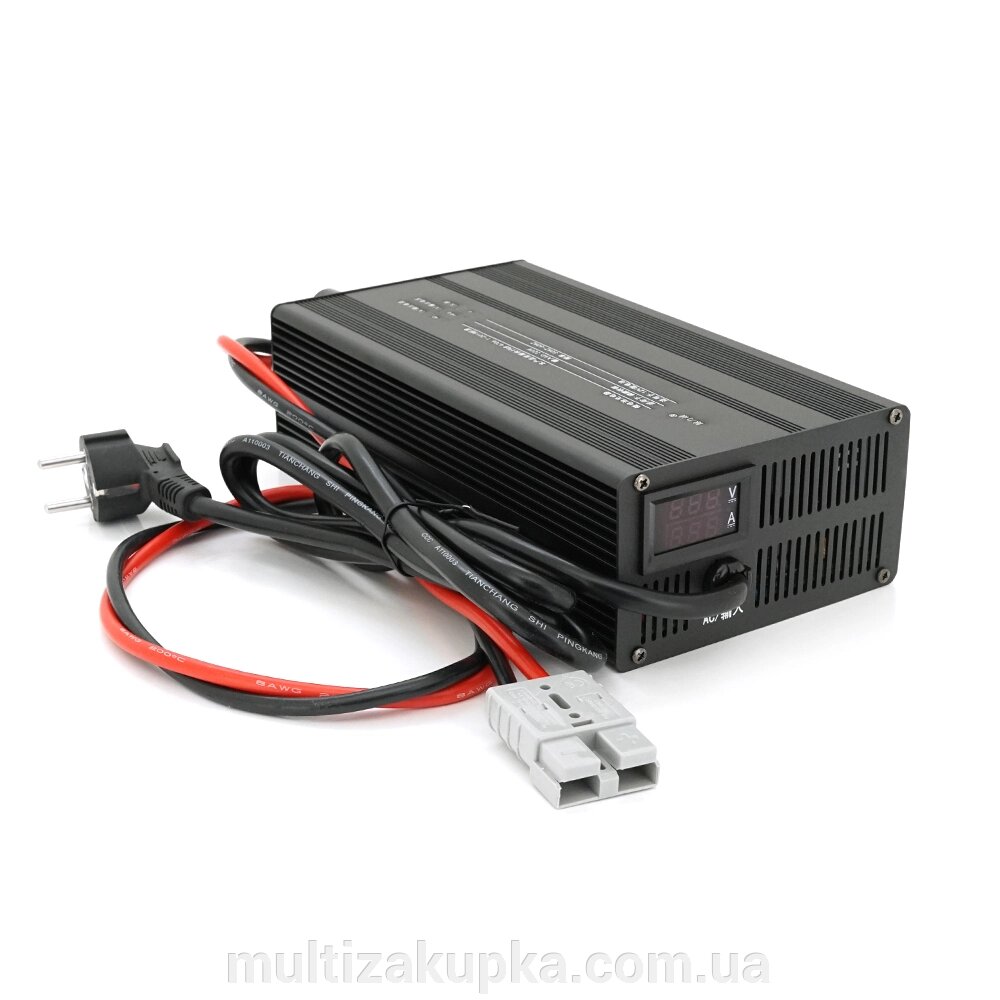 Зарядний пристрій для акумуляторів LiFePO4 12V (14,6V),4S,40A, роз'єм anderson,235x125x68mm від компанії Mультізакупка - фото 1