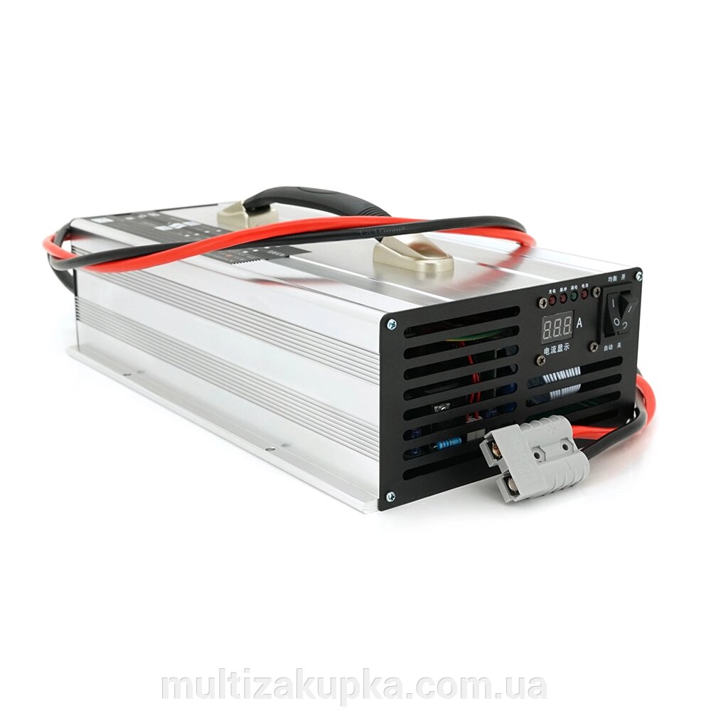 Зарядний пристрій для акумуляторів LiFePO4 12V (14,6V),4S,60A, роз'єм Anderson, LED-індикація від компанії Mультізакупка - фото 1