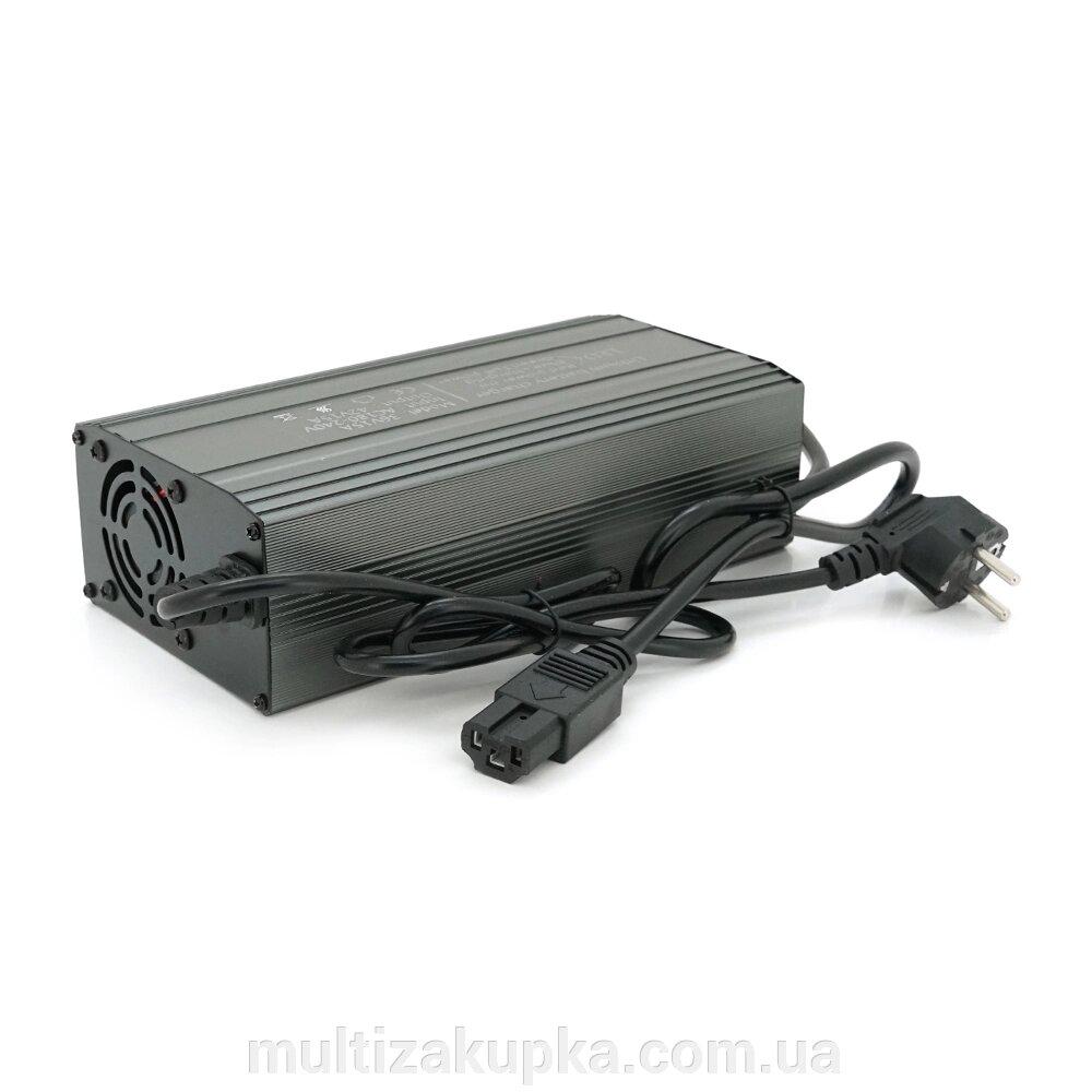 Зарядний пристрій для акумуляторів LiFePO4 36V, 10-15A, 185x88x60mm від компанії Mультізакупка - фото 1