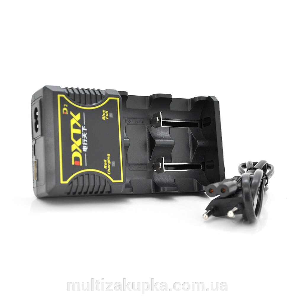 Зарядний пристрій- павербанк DXTX D2-2*14500-26700, 4.2V/2000mAh вихід 5V-2A від компанії Mультізакупка - фото 1