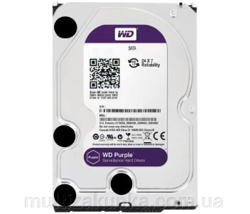 Жорсткий диск 3.5" WD82PURX-78, 8 ТБ, SATA 6 Гб/с, IntelliPower, кеш 256 МБ від компанії Mультізакупка - фото 1