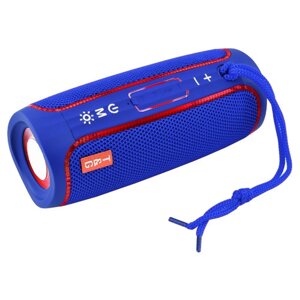 Bluetooth-колонка TG288 з rgb підсвічуванням, speakerphone, радіо, blue