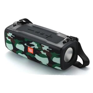 Bluetooth-колонка TG624 з rgb підсвічуванням, speakerphone, радіо, camouflage