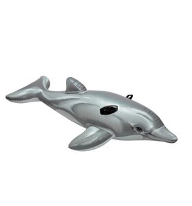 Дитячий надувний пліт intex 58535, дельфін, 175x66 см
