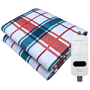 Електропростирадло двоспальна двозонна Electric blanket 140х160см