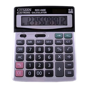 Калькулятор Citizen 240Е, подвійне живлення
