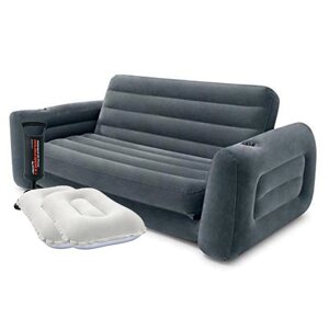 Надувний диван-трансформер Intex 66552-2, 224*203*66 см, насос, подушки