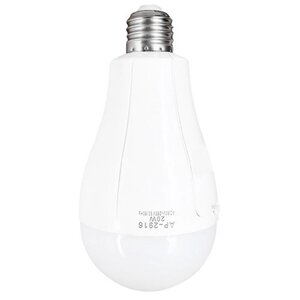 Світлодіодна LED лампочка з акумулятором AP-2916, 20W, E27, 2x18650