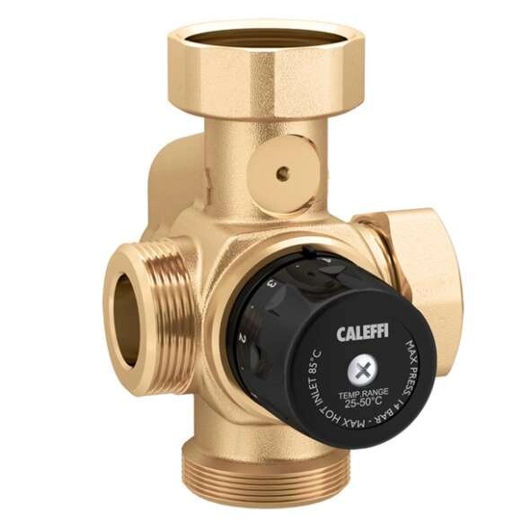 166001 Змішувальний вузел 1 1/2" х 1 1/4" х 1 1/2" 2550 °C CALEFFI від компанії Boilerroom - фото 1