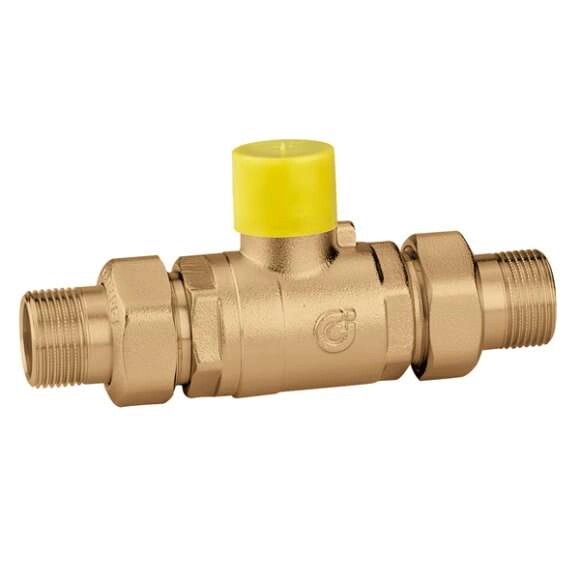 647070 Двохходовий кульовий зоновий клапан Ø1 1/4" Kv=39,50 м/ч 10 bar -5110 °C Caleffi S. p. a. від компанії Boilerroom - фото 1