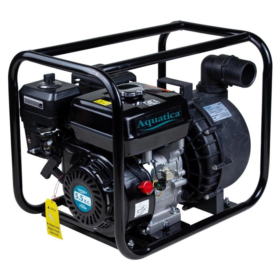 Motopop 5.5L. З. HMAX 30M QMAX 38M/H 4-х такт для агресивного середовища Aquatica 772539 від компанії Boilerroom - фото 1