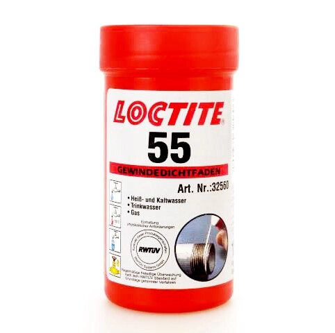 Нитка для пакування 160 Loctite Henkel 1/24 від компанії Boilerroom - фото 1