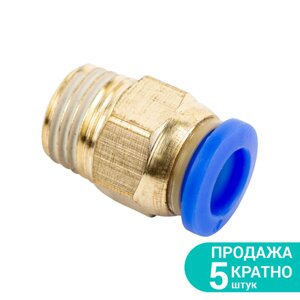 Штуцер цанговий прямий Ø8 * 8мм МТ 1/4 "Sigma 7026891