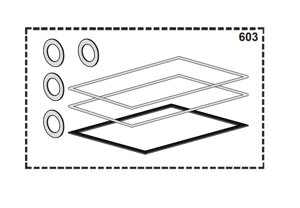 Комплект Ущільнення RMX R3407 - R3408 EVO 65000422