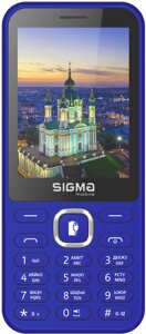 Мобільний телефон Sigma mobile X-Style 31 Power Type-C Blue (4827798855027)