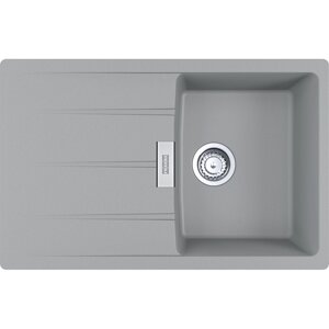Кухонна мийка Franke Centro CNG 611-78 (114.0701.814) гранітна, врізна, оборотна, колір Сірий камінь