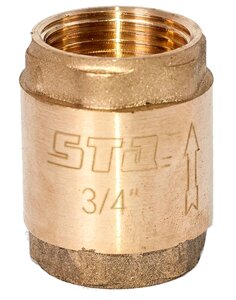 Клапан зворотного ходу 3/4 "латунний шток STA 10/170