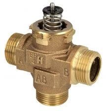 0VCZMQ6000 Клапан триходовий Honeywell VC 1" 20 бар Kv7,7м. куб/год різьблення зовнішнє