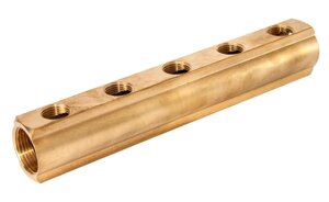 Колектор балка 3/4" х 1/2" 5 виходів ASCO 1/24