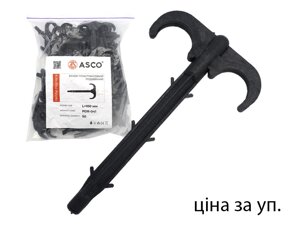 Гак для теплої підлоги подвійний 100мм ASCO 50шт УПАКОВКА
