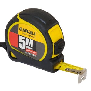 Рулетка Foreman 5м * 19мм Sigma 3815151