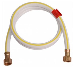 Шланг газовий гумовий БIЛІЙ 1/2 "ВВ 0,8 м 1/10