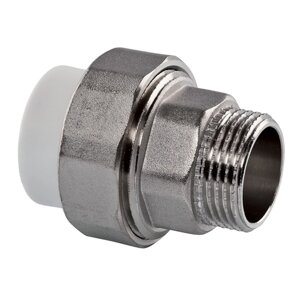 З'єднання розбірне американка PPR 50х1.1/2"З Tebo біла 2/20