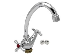 Kneboux Mixer до кухні, тип руки. 135-3 Chrome Millz, Китай 1/10