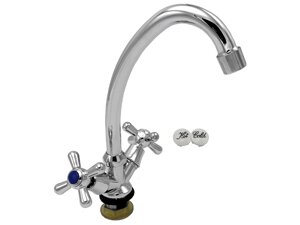 Kneboux Mixer до кухні, тип руки. 010-3 Chrome Millz, Китай 1/10