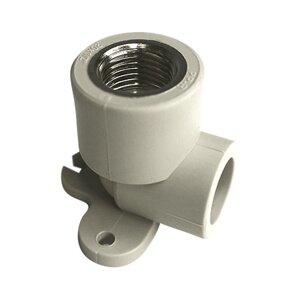 PPR Wall Carrier Ø20 x 1/2 "в Grandi Therm сірий