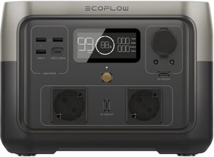 Зарядна станція EcoFlow RIVER 2 Max / 500 Вт / 512 Вт? год / LiFePO4 (RIVER2Max)