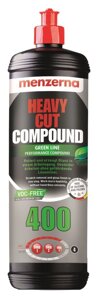 Абразивна полірувальна паста Menzerna 400 GREEN LINE VOC-FREE Heavy Cut Compound 1 л