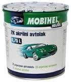 Автоемаль акрил MOBIHEL 233 Біла 0,75л без затверджувача від компанії Autosklad - величезний вибір інструменту та матеріалів для фарбування авто - фото 1