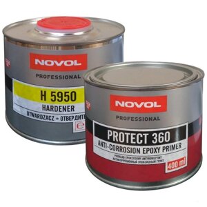 Грунт епоксидний NOVOL protect 360 1 + 1 0,4л + 0,4л