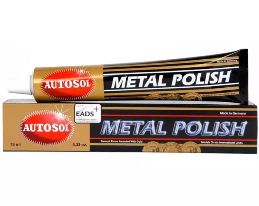 Натуральний поліроль для металів Autosol Metal Polish 75мл (01001000) від компанії Autosklad - величезний вибір інструменту та матеріалів для фарбування авто - фото 1