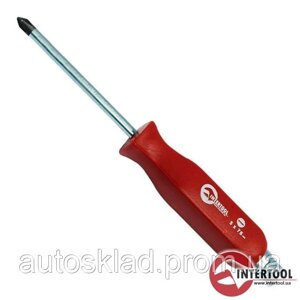 Викрутка ударна PH1 * 75мм, Cr-V Intertool HT-0486