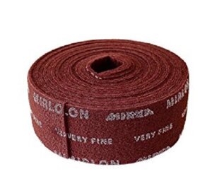 Скотч-брайт в рулоні MIRKA Mirlon (Мірлон) 115мм x 10м VF 360 (червоний)