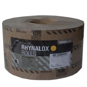 Наждачний папір INDASA RHYNALOX WHITE LINE рулон 115мм х 50м P320