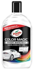 Поліроль підфарбовує Color Magic Білий 500 мл Turtle Wax 52712